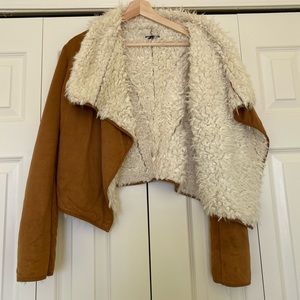 brandy Melville - Faux suede jacket